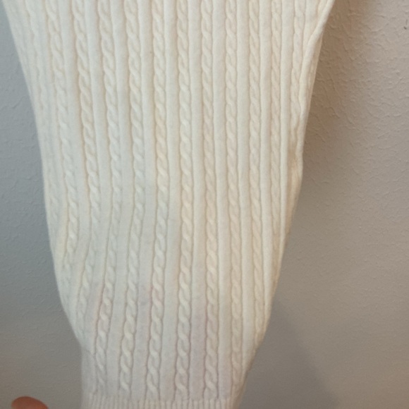 NWT Rachel Parcell Ivory Cable Tank - Picture 5 of 6